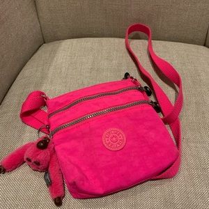 Pink crossbody Kipling bag